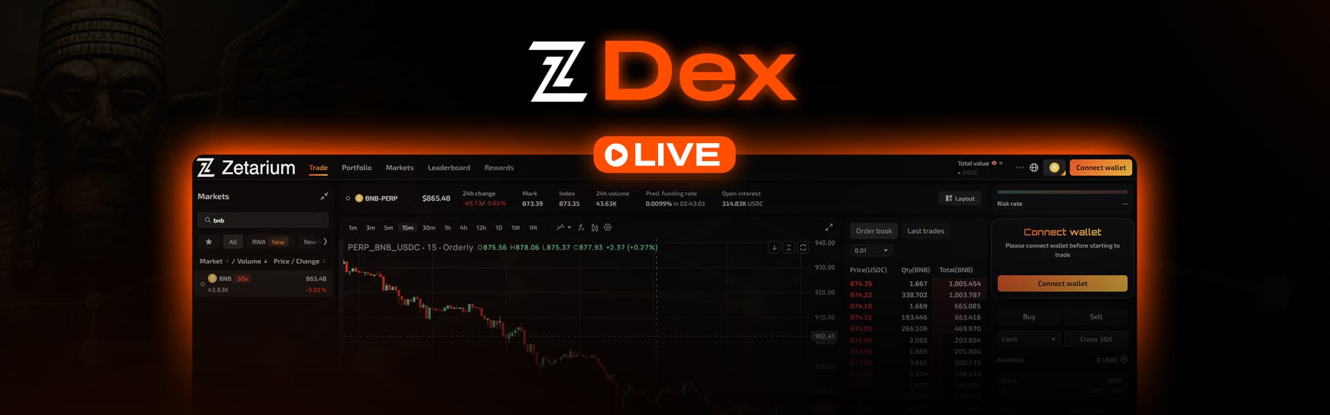 ZDEX Trading Interface