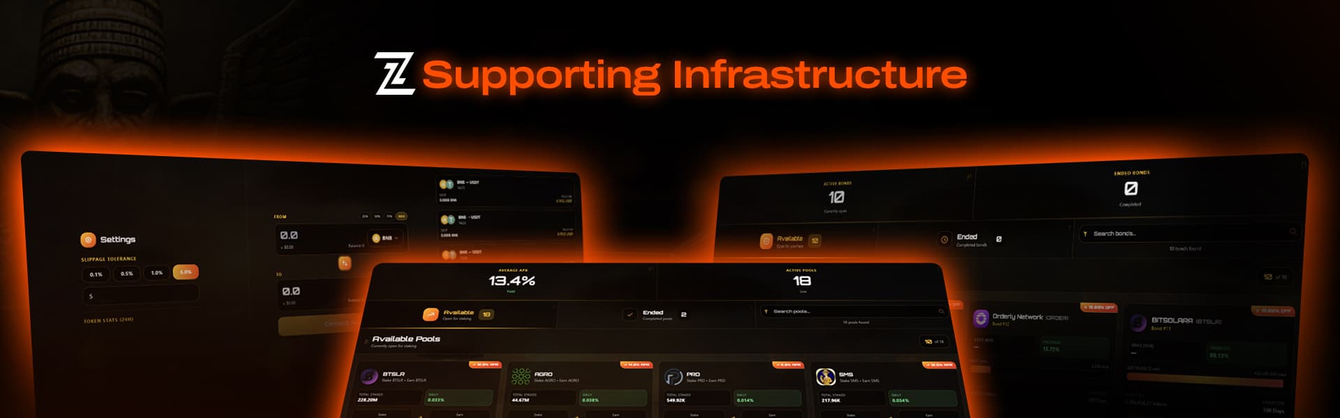 Zetarium Supporting Infrastructure